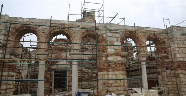 Edirne'de "Enez Ayasofyası" olarak da bilinen tarihi Enez Fatih Camisi'nin