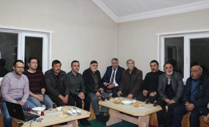 Erzincan Tarım ve Orman İl Müdürlüğü tarafından oluşturulan heyet, köy