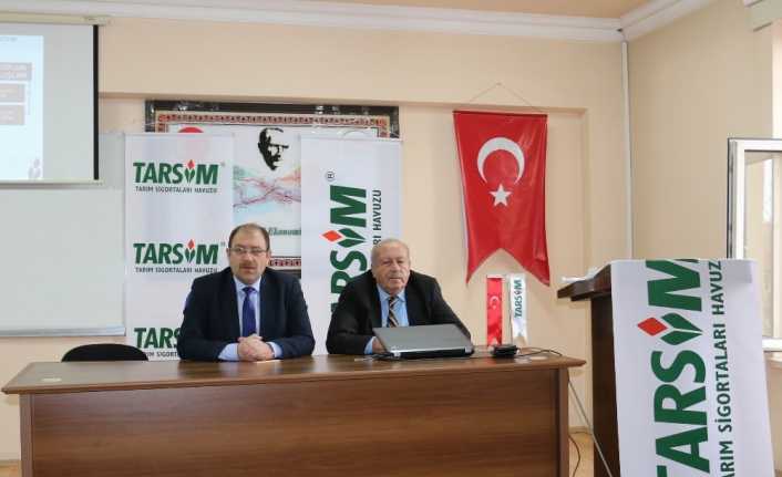 Devlet Destekli Tarım Sigortası TARSİM, Erzincan İl Merkezi ve İlçeleri’nde,