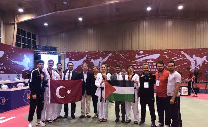 Türkiye Taekwondo Milli Takımı, Uluslararası Filistin Açık Taekwondo Turnuvası’nda 4