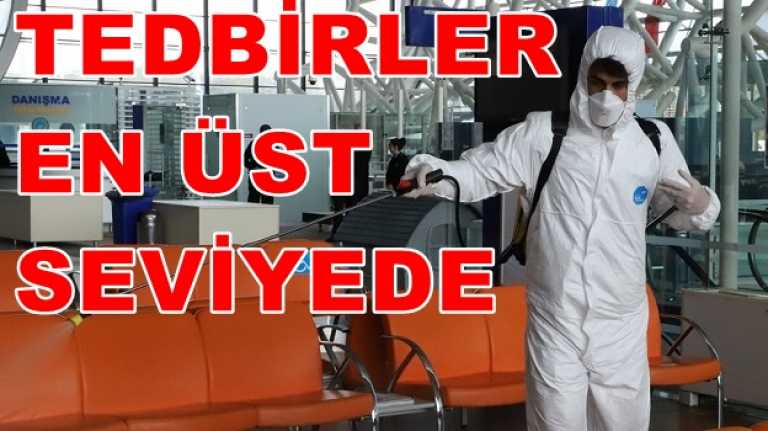 Türkiye’de Korona  virüs vakalarının görülmesinin ardından Erzincan’da halkın yoğun