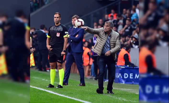 Beşiktaş Teknik Direktörü Şenol Güneş, tek paslarla oynadıkları zaman çok