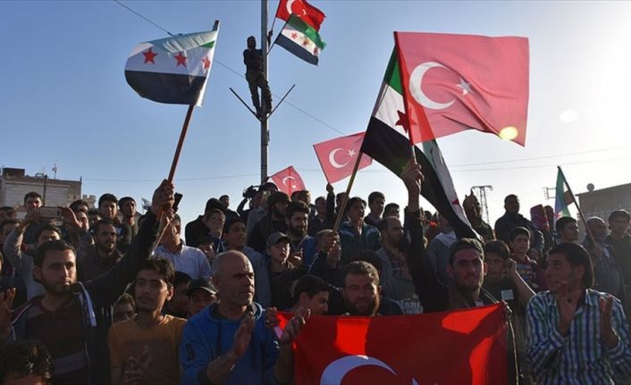 Terör örgütü YPG/PKK'nın Afrin'den yayılarak işgal ettiği Tel Rıfat ilçesinden