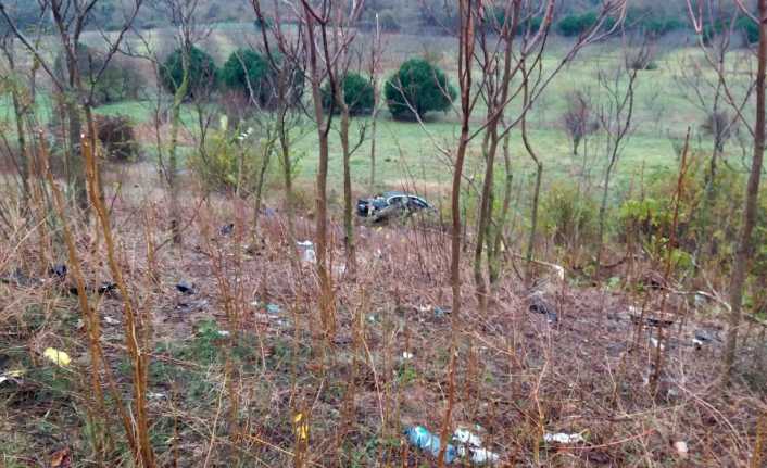 TEM Otoyolu Çerkezköy-Kınalı Yolu İstanbul istikametinde meydana gelen trafik kazasında