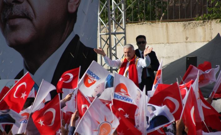 Başbakan Binali Yıldırım, bölücü terör örgütünün artık çocukları dağa çıkaramadığını