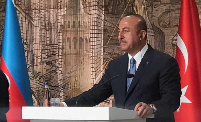 Dışişleri Bakanı Mevlüt Çavuşoğlu, "Terörist ve radikal gruplar aykırı bir