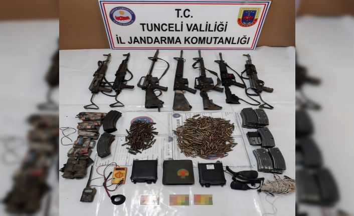 Tunceli’nin Pülümür kırsalında terör örgütü PKK’ya yönelik yapılan operasyonda etkisiz