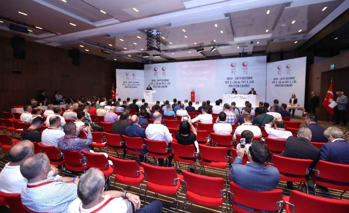 TFF 2. Lig ve TFF 3. Lig’de 2018-2019 sezonunun fikstür