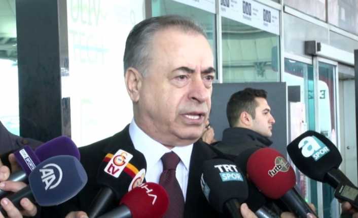 Galatasaray Başkanı Mustafa Cengiz, Fenerbahçe maçında verilen cezalarda çifte standart