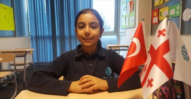 Gürcistan'ın başkenti Tiflis'te geçen yıl açılan Türkiye Maarif Vakfı Tiflis