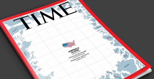 ABD, Time dergisinin son sayısında "tüm dünya ülkelerinden uzakta, tek
