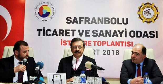 TOBB Başkanı Hisarcıklıoğlu, "Hepinizin istisnasız devletten alacağı var, geçmiş teşviklerden
