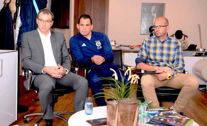 Türkiye Futbol Federasyonu (TFF) Futbol Gelişim Direktörü Tolunay Kafkas, aralarında