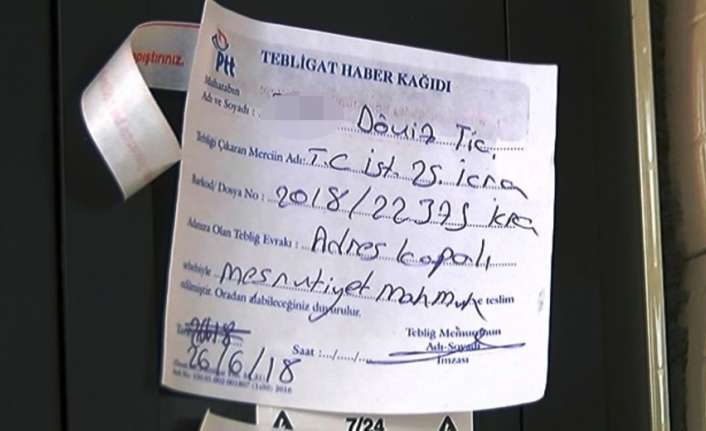 İstanbul Şişli Osmanbey’de bir döviz bürosu işletmecisinin esnaftan topladığı 100