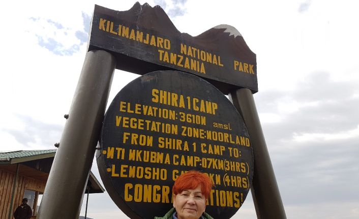 Polonya’da Teresa Wietoska isimli 70 yaşındaki kadın Kilimanjaro Dağı’na tırmandı.