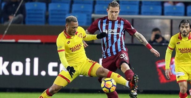 Spor Toto Süper Lig'in 20. hafta kapanış maçında Trabzonspor ile
