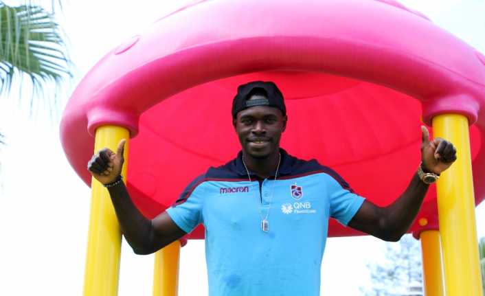 Trabzon’da çok mutlu olduğunu belirten Trabzonspor’un Senegalli savunma oyuncu Zargo