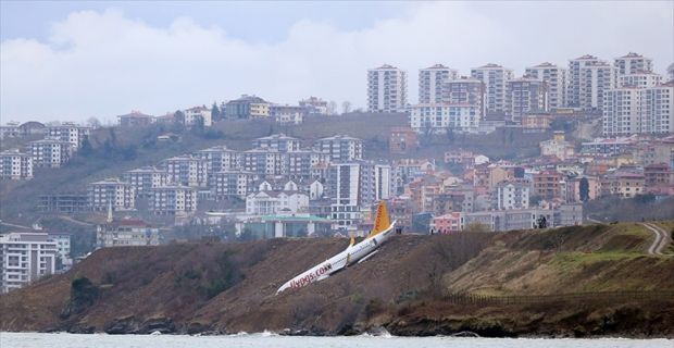 Ulaştırma, Denizcilik ve Haberleşme Bakanlığınca, Trabzon'daki kazaya ilişkin, "Kazanın, pistin