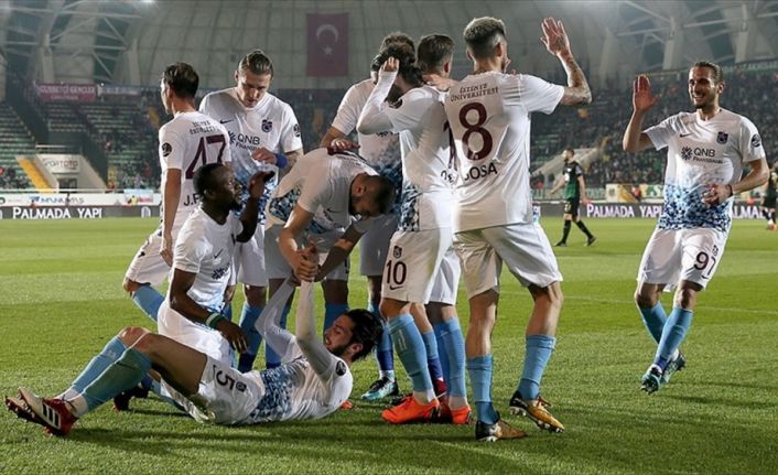 Trabzonspor, Spor Toto Süper Lig'de 25. haftanın kapanış maçında konuk