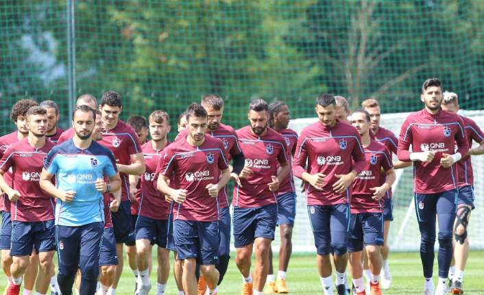 Yeni sezon hazırlıklarını sürdüren Trabzonspor, 10 oyuncusundan yoksun çalıştı. Antrenmanınsa