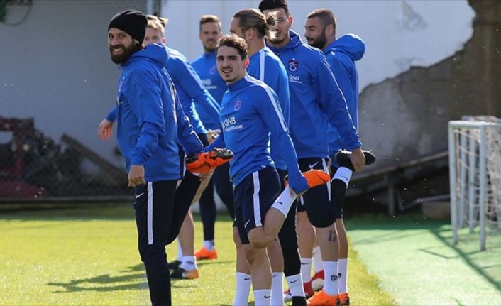Trabzonspor, Spor Toto Süper Lig'in 26. haftasında yarın sahasında Evkur