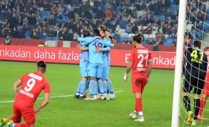 Ziraat Türkiye Kupası 5. Tur rövanş maçında Trabzonspor, Sivas Belediyespor’u