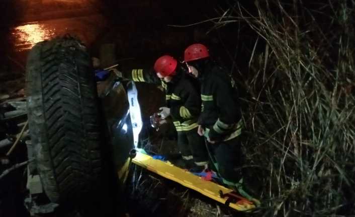 Erzincan'da meydana gelen trafik kazasında 2 kişi yaralandı