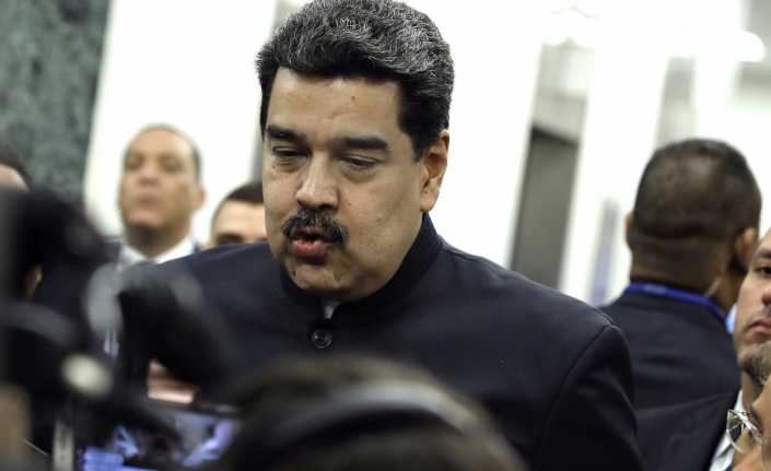 Venezuela Devlet Başkanı Nicolas Maduro, ABD Devlet Başkanı Donald Trump