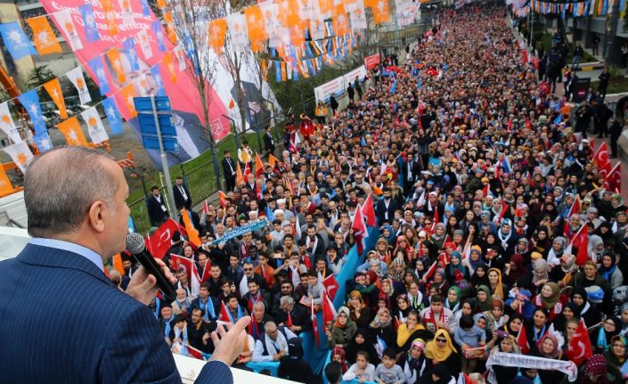 Cumhurbaşkanı Erdoğan, Afrin Harekatını eleştirenlerin İsrail’in dün Gazze’de yaptığı katliam