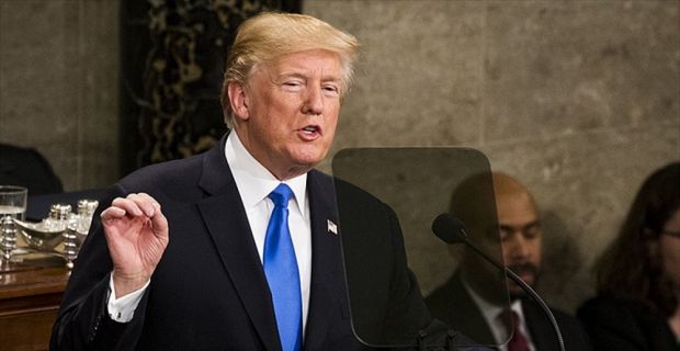 ABD Başkanı Trump, ilk "Birliğin Durumu" konuşmasında, “Kongre’yi en az