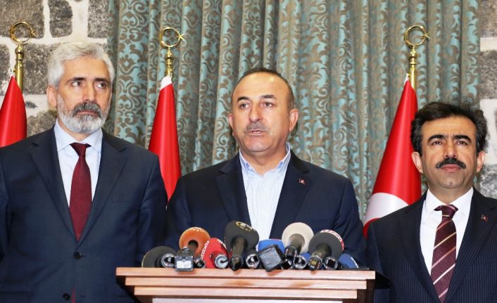 Dışişleri Bakanı Mevlüt Çavuşoğlu, ABD Başkanı Trump’ın Suriye’de YPG/PKK kontrolündeki