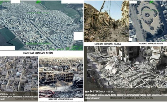 TSK tarafından, Afrin ilçe merkezinin ele geçirilmesine ilişkin, "Sivil, masum
