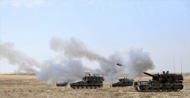 Türk Silahlı Kuvvetleri, Suriye'nin kuzeyinde terör örgütü PYD/PKK tarafından yapılan