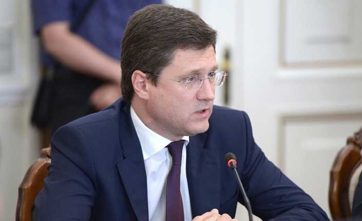 Rusya Enerji Bakanı Aleksander Novak, Türk Akımı projesinin 1 Ocak
