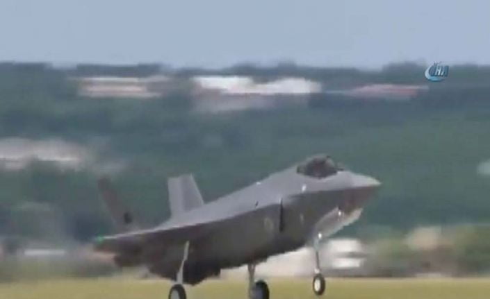 Türkiye için üretilen ilk F-35 uçağı Lockheed Martin Texas Fort