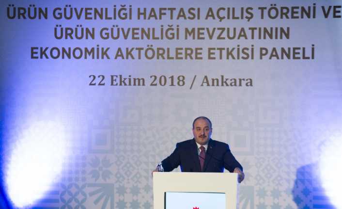 Sanayi ve Teknoloji Bakanı Mustafa Varank, “Türk Malı damgası bizim