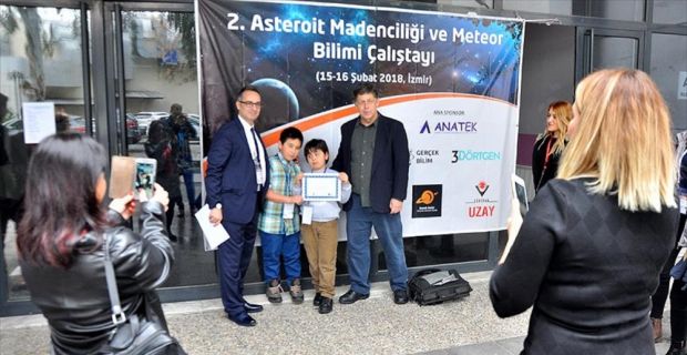 '2. Asteroid Madenciliği ve Meteor Bilimi Çalıştayı'na katılmak için İzmir'e