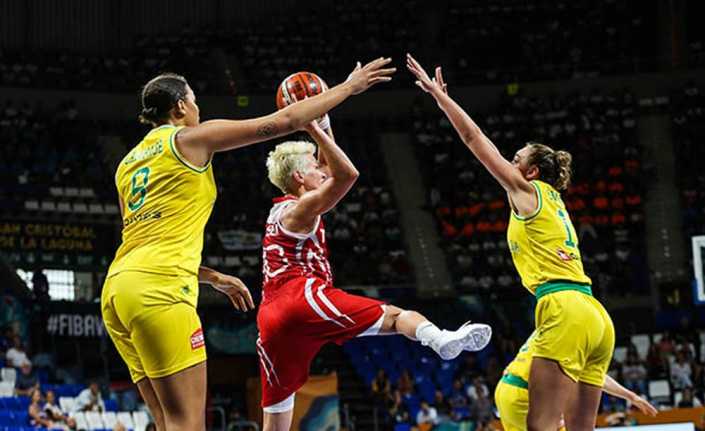 Potanın Perileri, Dünya Şampiyonasındaki üçüncü maçında Avustralya’ya 90-64 yenildi.