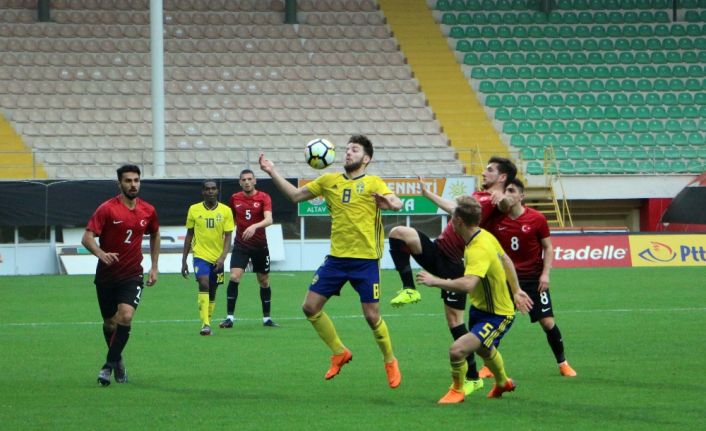 U21 Avrupa Şampiyonası Elemeleri 6. Grup maçında Türkiye ile İsveç