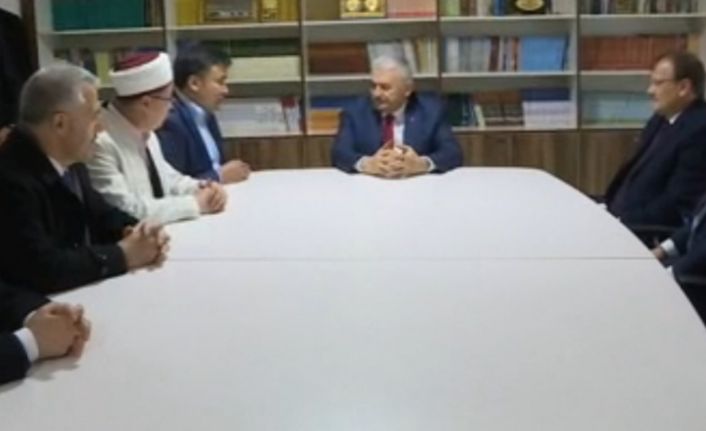 Başbakan Binali Yıldırım’ın Moğolistan Başbakanı Khurelsukh Ukhnaa ile baş başa