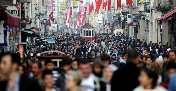 Türkiye'nin nüfusu, 2017'de bir önceki yıla göre 995 bin 654