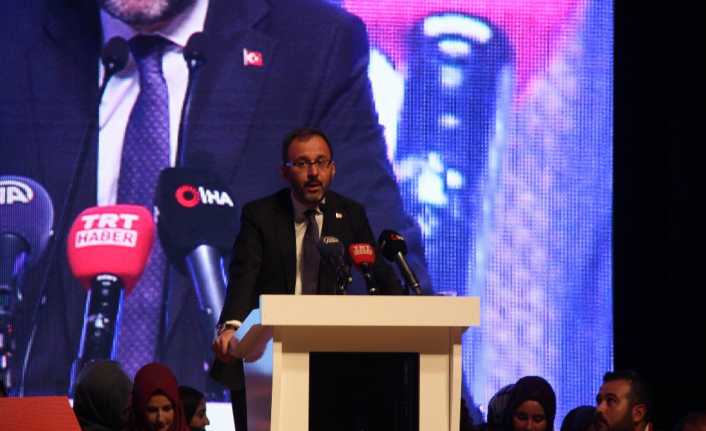 Gençlik ve Spor Bakanı Mehmet Muharrem Kasapoğlu, 31 Mart 2019