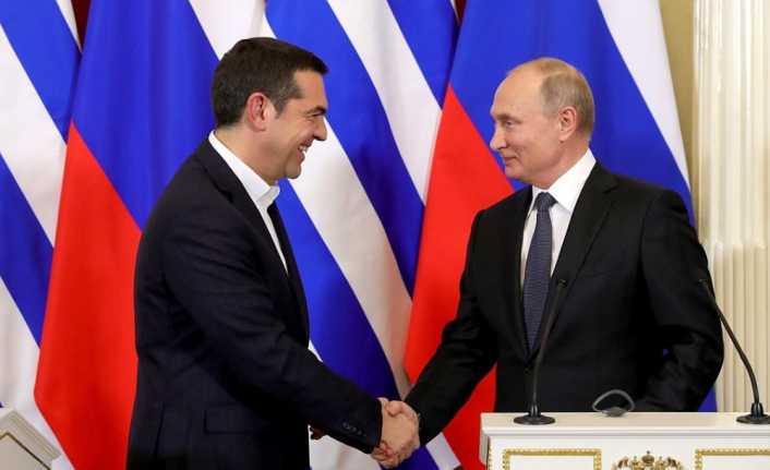 Yunanistan Başbakanı Aleksis Çipras, Moskova’da görüştüğü Rusya Devlet Başkanı Vladimir