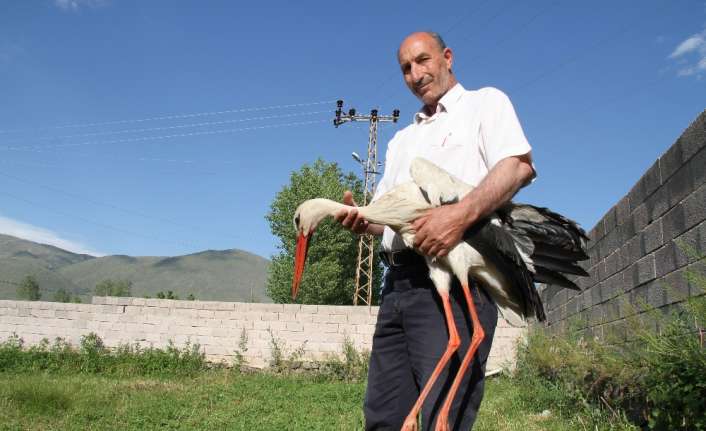 Van’ın Muradiye ilçesi Yumaklı Mahallesi Muhtarı Yunus Beyazer, arazide uçamaz