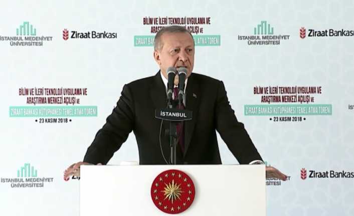 Cumhurbaşkanı Recep Tayyip Erdoğan, "2002 öncesine göre Türk üniversiteleri alt
