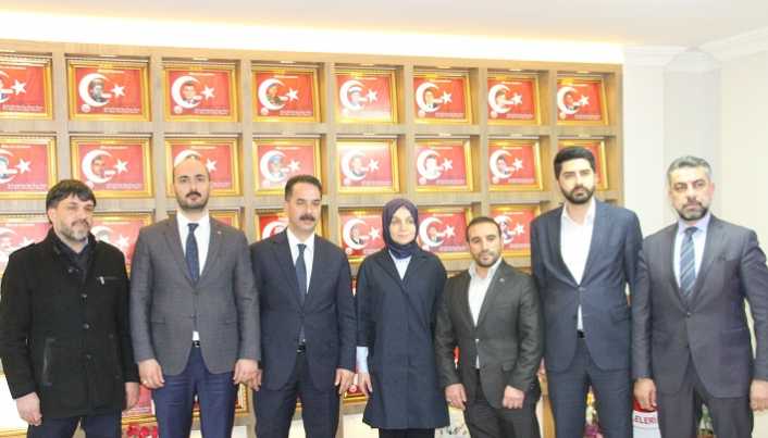 AK Parti Genel Başkan Yardımcısı Leyla Şahin Usta Erzincan Şehit