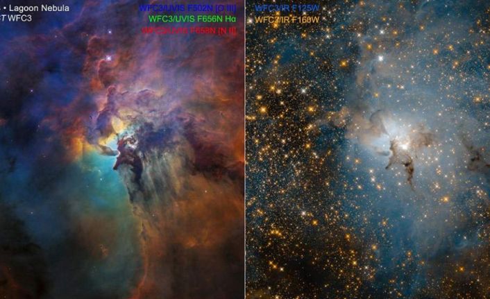 NASA’nın Hubble Uzay Teleskopu tarafından çekilen, Dünya’dan 4 bin ışık