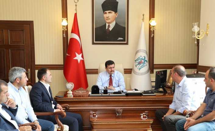 Anagold 24 Erzincan sporun yeni yönetim kurulu ve Kulüp Başkanı