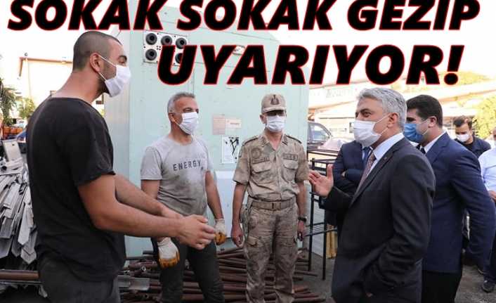Erzincan Valisi Mehmet Makas Covid-19 salgını sürecinde Erzincan'ın salgından en