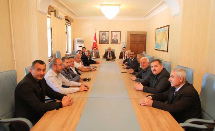 Erzincan Valisi Mehmet Makas, STK Temsilcileri ile Bir Araya Geldi.